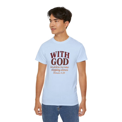 Faith-Inspired Unisex Tee, Inspirational T-Shirt, Spiritual Gift, Bible Verse Apparel, Christian Clothing, Everyday Wear