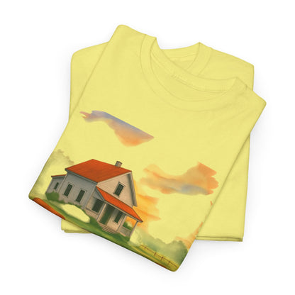 Home is Where the Herd Is Tee, Unisex Cotton Tee, Farmhouse Style Shirt, Gift for Animal Lovers, Casual Wear, Country Life Apparel