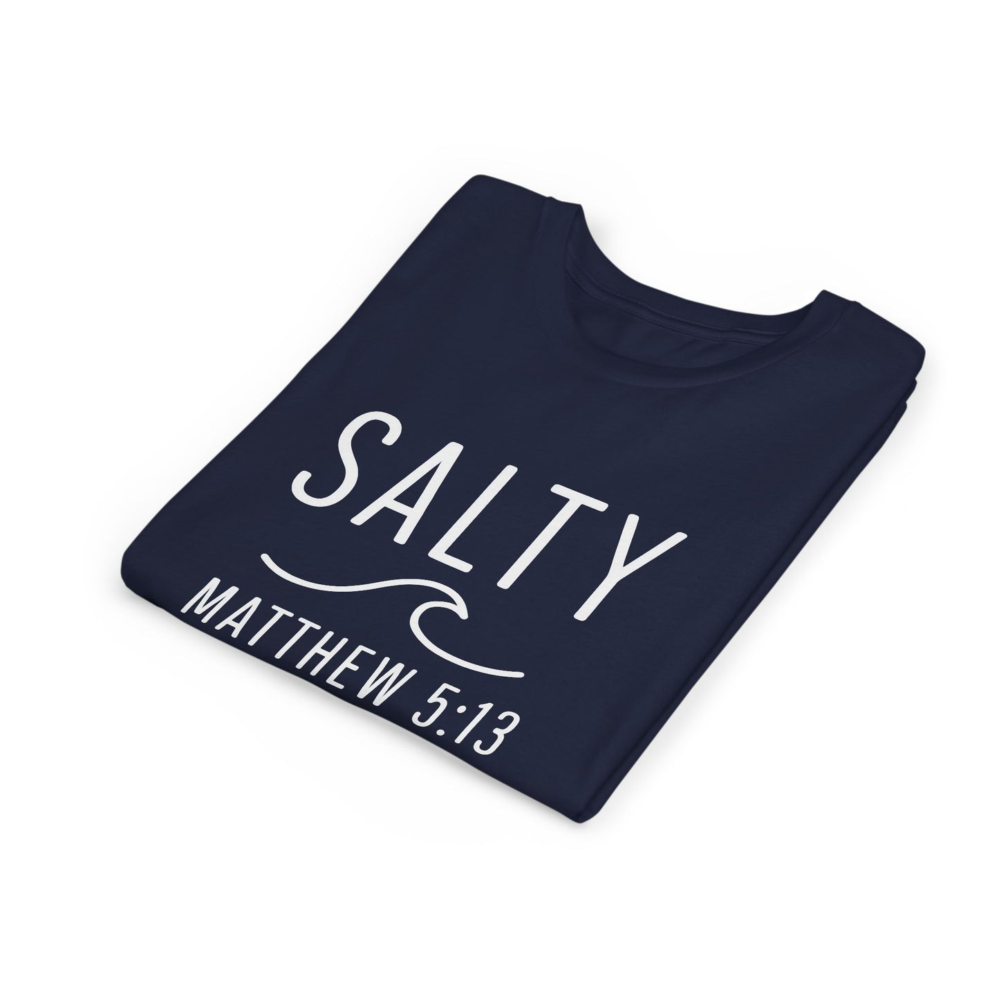Salty Youth Tee - Spiritual, Fun, Summer Vibe, Perfect for Beach Days, Gifts, and Faith Celebrations