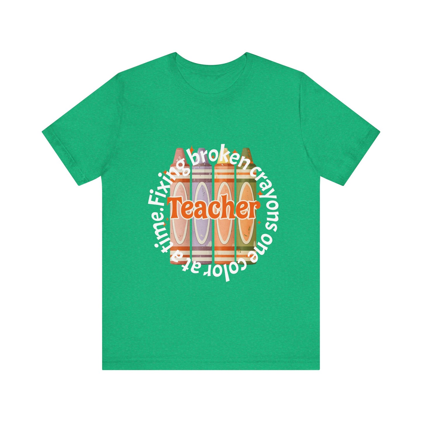 Colorful Teacher T-Shirt - Perfect Gift for Educators, School Events, Teacher Appreciation, Back to School, Fun Classroom Wear