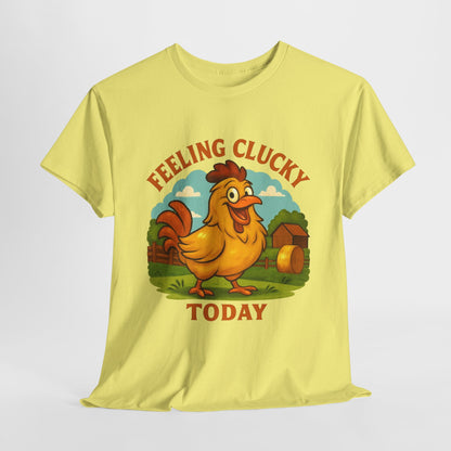 Feeling Clucky Tee, Cute Chicken Graphic Shirt, Funny Farm Animal T-Shirt, Gifts for Chicken Lovers, Casual Humor Apparel, Spring [...]