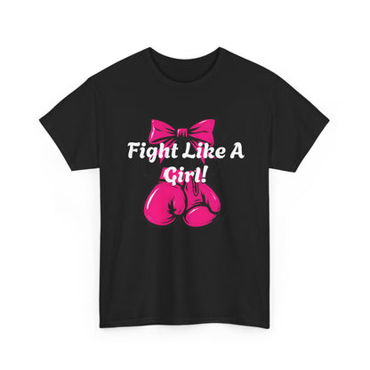 Empowering Fight Like A Girl Tee, Unisex Heavy Cotton Shirt, Fitness Gift, Inspirational Apparel, Strong Women T-Shirt, Breast Cancer [...]