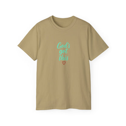 God's Got This Inspirational Tee, Motivational T-Shirt, Faith-Based Apparel, Everyday Casual Wear, Gift for Encouragement
