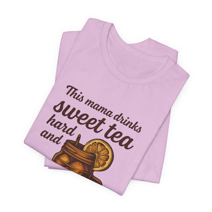 Sweet Tea Mama Tee - Unisex Jersey Short Sleeve T-Shirt, Sweet Tea Lovers Gift, Summer Vibes, Casual Wear, Family Gatherings