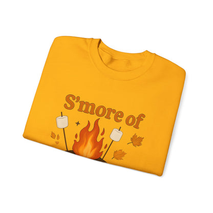 Cozy Autumn Crewneck Sweatshirt - S'more of Jesus, Fall Fashion, Religious Gift, Christian Apparel, Harvest Celebration, Thanksgiving