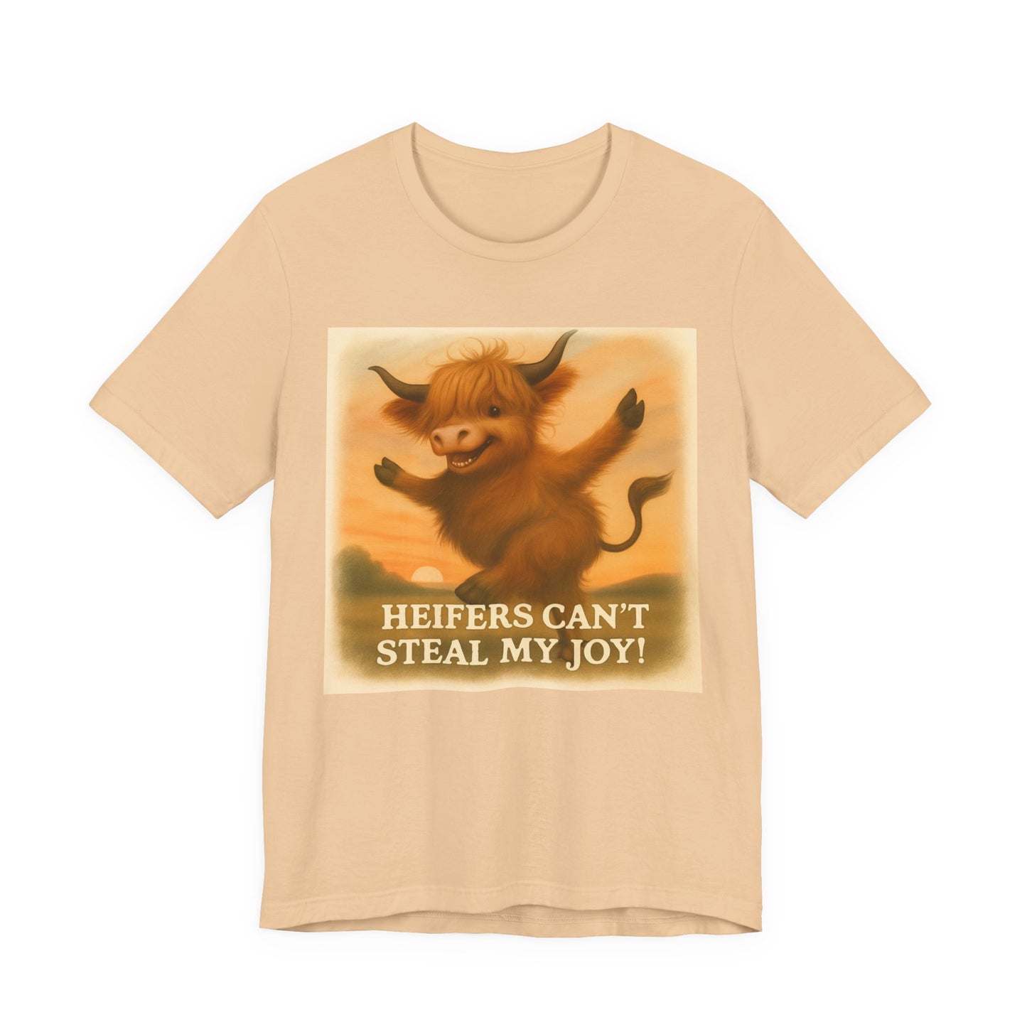 Joyful Heifer Unisex Tee - Perfect for Cow Lovers, Farm Life, Everyday Wear, Gifts, and Celebrations!