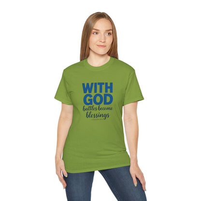 Inspirational Faith T-Shirt, Unisex Ultra Cotton Tee, Christian Apparel, Religious Gift, Uplifting Quote Shirt, Everyday Wear