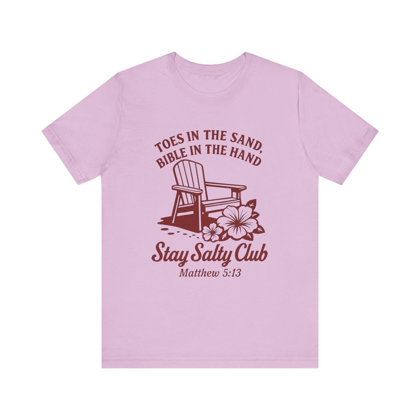 Cozy Coastal Tee - Stay Salty Club Shirt, Beach Vibes, Inspirational Quotes T-Shirt, Religious Gift, Summer Fashion