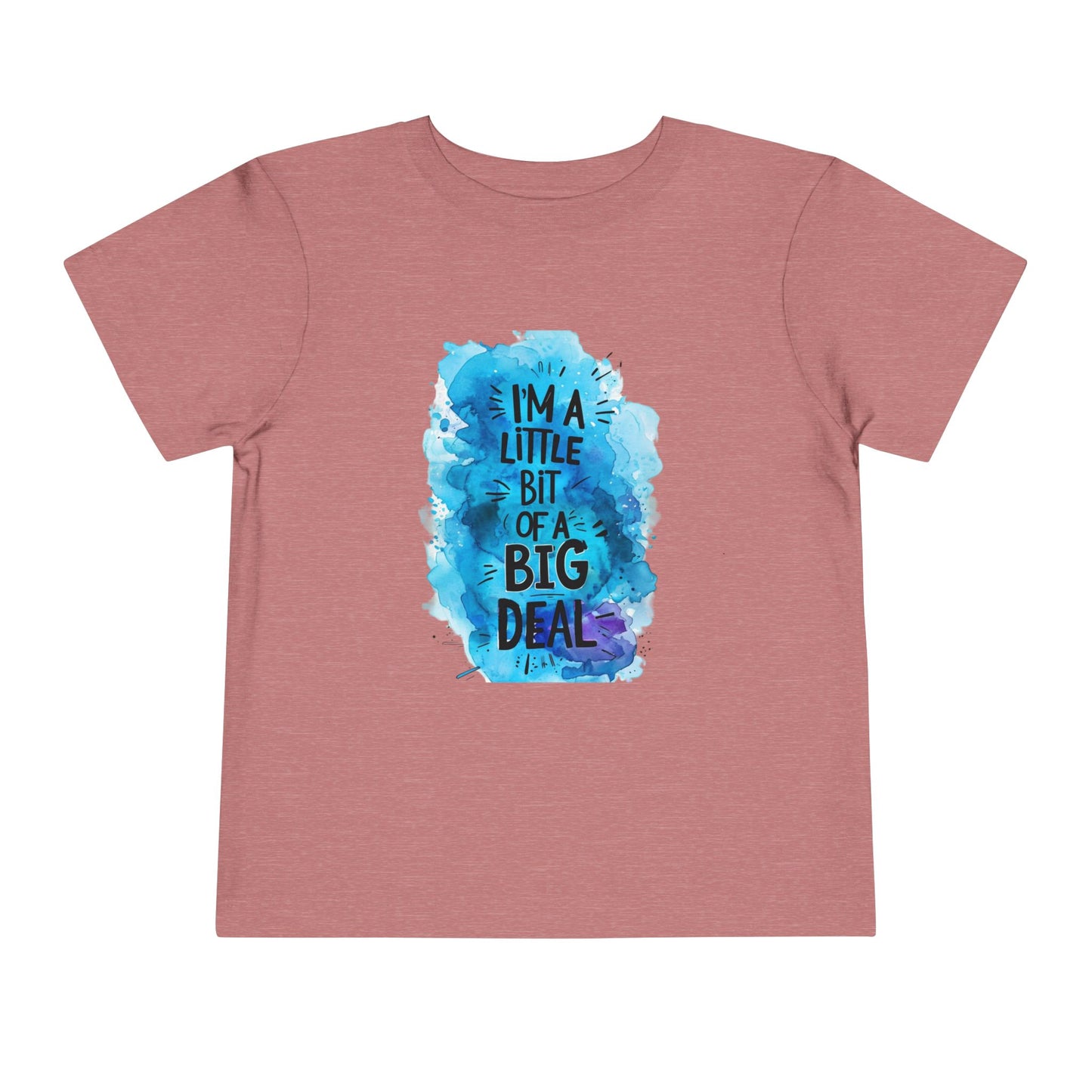 I'm a Big Deal Toddler Tee, Cute Toddler Shirt, Birthday Gift for Kids, Kids Fashion Tee, Fun Toddler T-Shirt