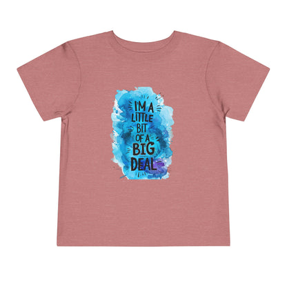 I'm a Big Deal Toddler Tee, Cute Toddler Shirt, Birthday Gift for Kids, Kids Fashion Tee, Fun Toddler T-Shirt