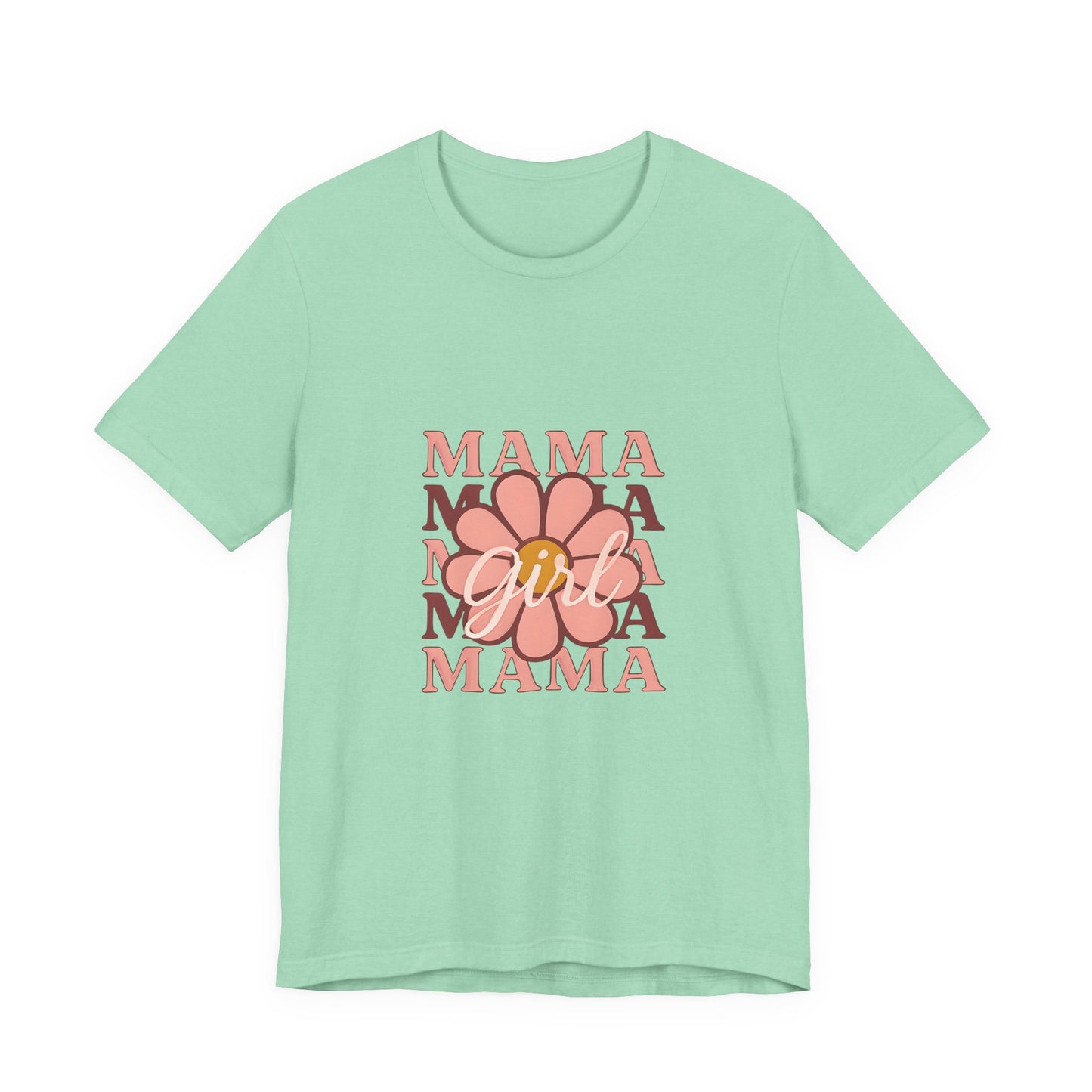 Chic Mama Graphic Tee, Floral Shirt for Moms, Mother's Day Gift, Casual Wear, Trendy Outfit, Birthday Present