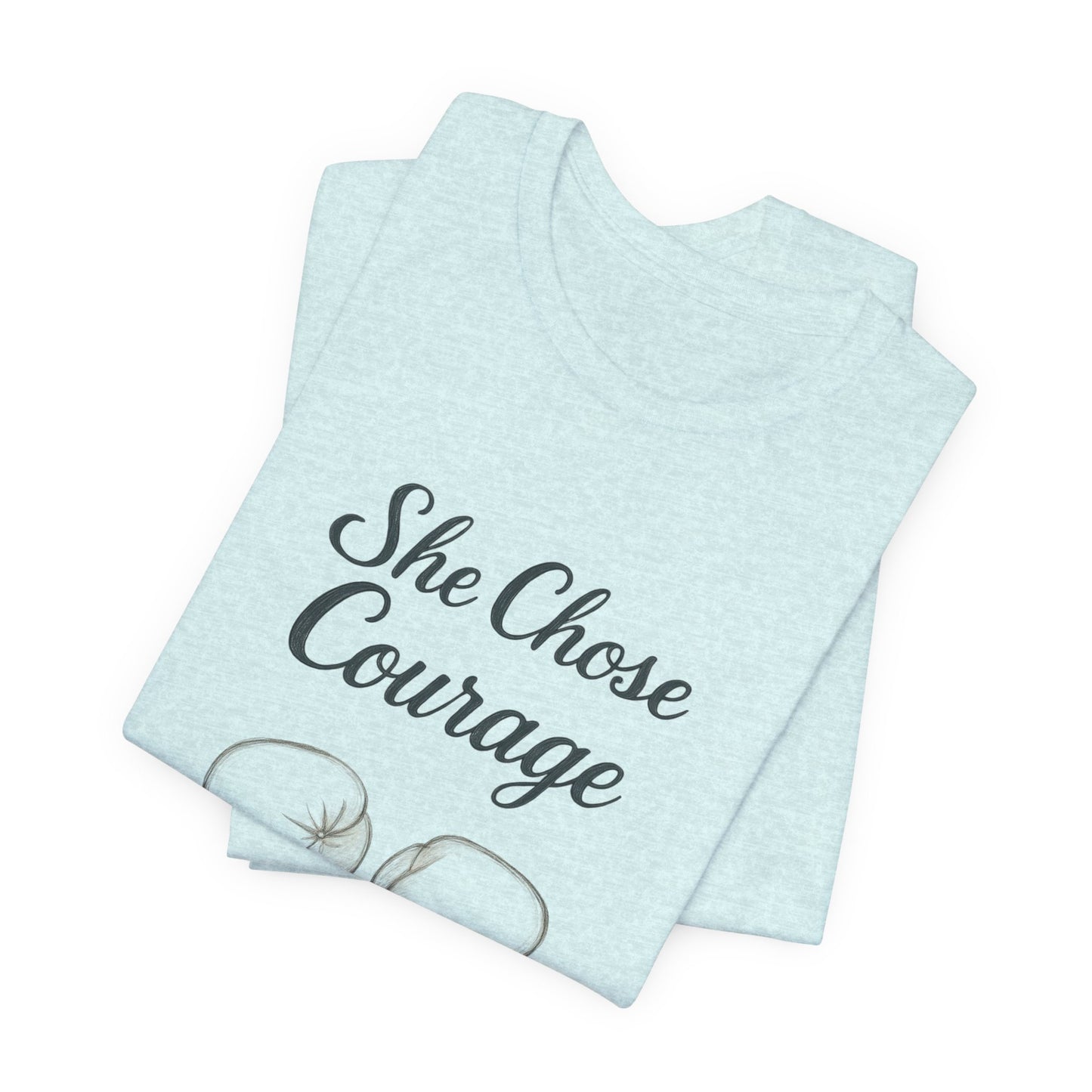 Courage T-Shirt, Inspirational Tee, Motivational Gift, Unisex Casual Wear, Esther 4:16 Quote, Fitness Apparel