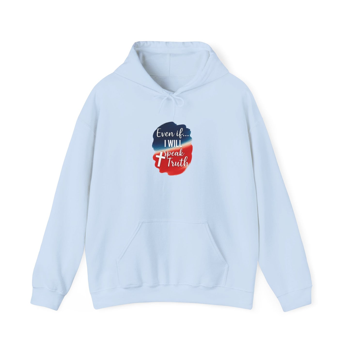 Inspirational Unisex Hoodie - Spread Truth Design, Cozy Sweatshirt for Everyday Wear, Faith-Based Gift, Motivational Apparel