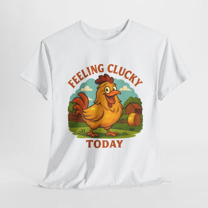 Feeling Clucky Tee, Cute Chicken Graphic Shirt, Funny Farm Animal T-Shirt, Gifts for Chicken Lovers, Casual Humor Apparel, Spring [...]