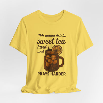 Sweet Tea Mama Tee - Unisex Jersey Short Sleeve T-Shirt, Sweet Tea Lovers Gift, Summer Vibes, Casual Wear, Family Gatherings