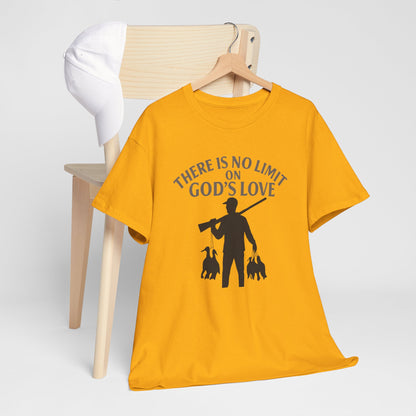 Unisex Heavy Cotton Tee with Inspirational Design - Perfect for Faith, Love, Spirituality, Casual Wear, Gifts