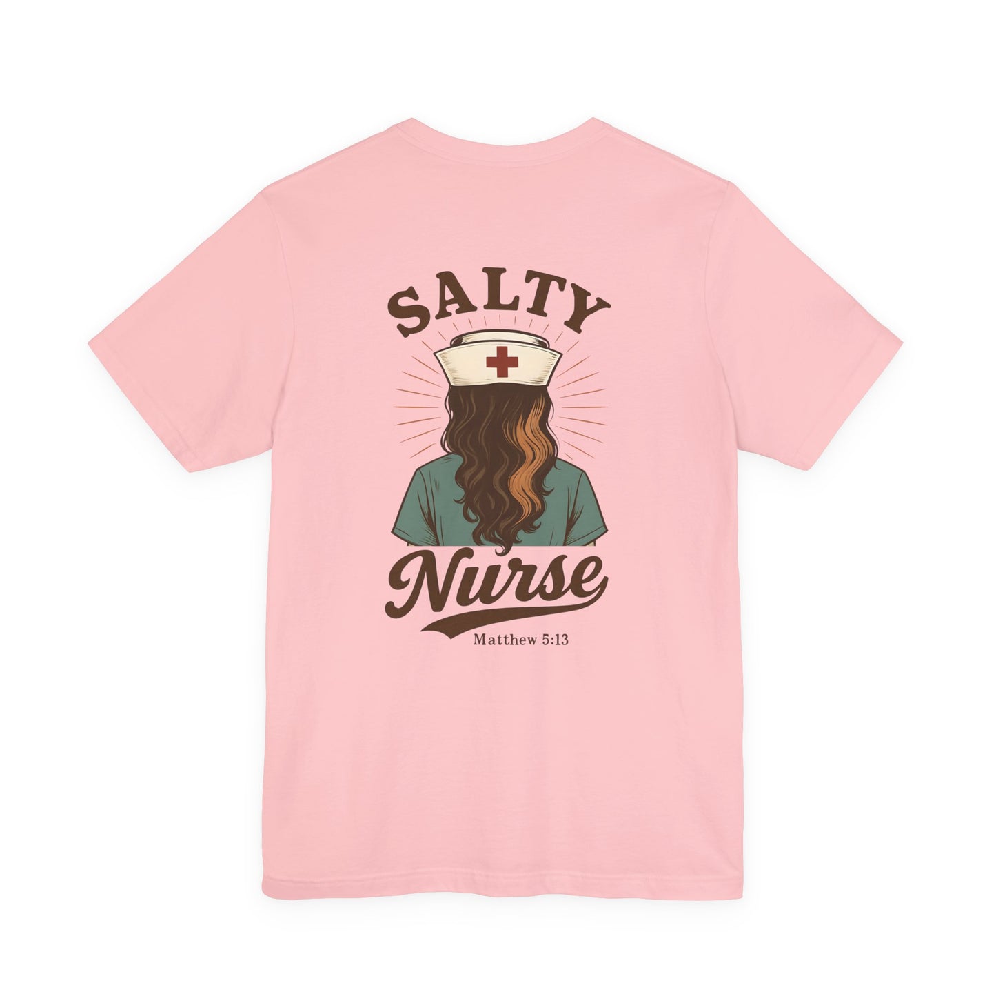 Salty Nurse Unisex Tee | Funny Nurse Shirt, Medical Apparel, Nurse Gift, Appreciation Gift, Healthcare Humor Tee