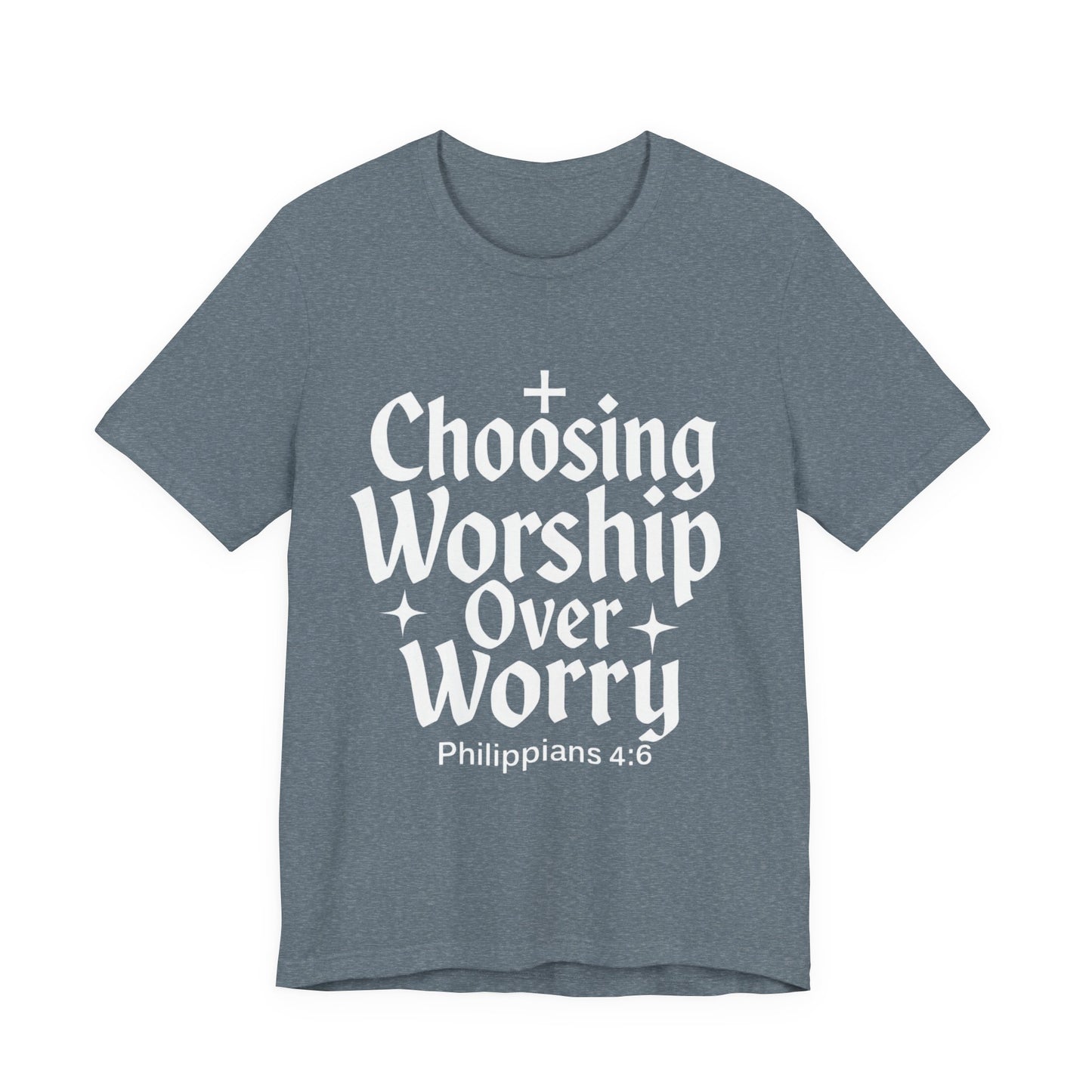 Faith-Inspired Unisex Tee: Choosing Worship Over Worry, Christian Apparel, Inspirational Gift, Spiritual T-Shirt, Everyday Wear, Gift [...]