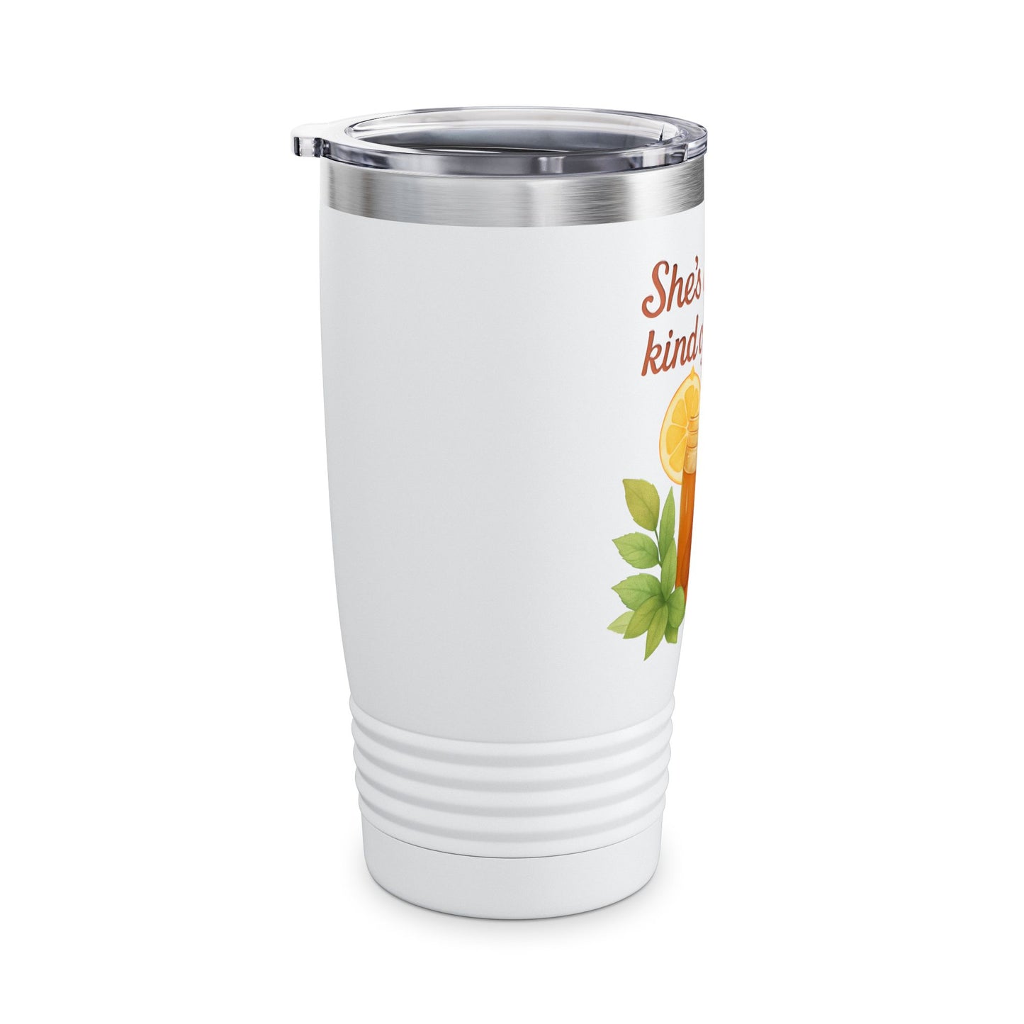 Sassy Sweet Tumbler | 20oz Insulated Travel Mug, Gifts for Tea Lovers, Fun Kitchenware, Quirky Drinkware, Summer Essentials