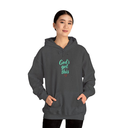 Inspirational Hooded Sweatshirt: God's Got This, Cozy Gift, Faith Apparel, Unisex Casual, Everyday Comfort, Uplifting Wear
