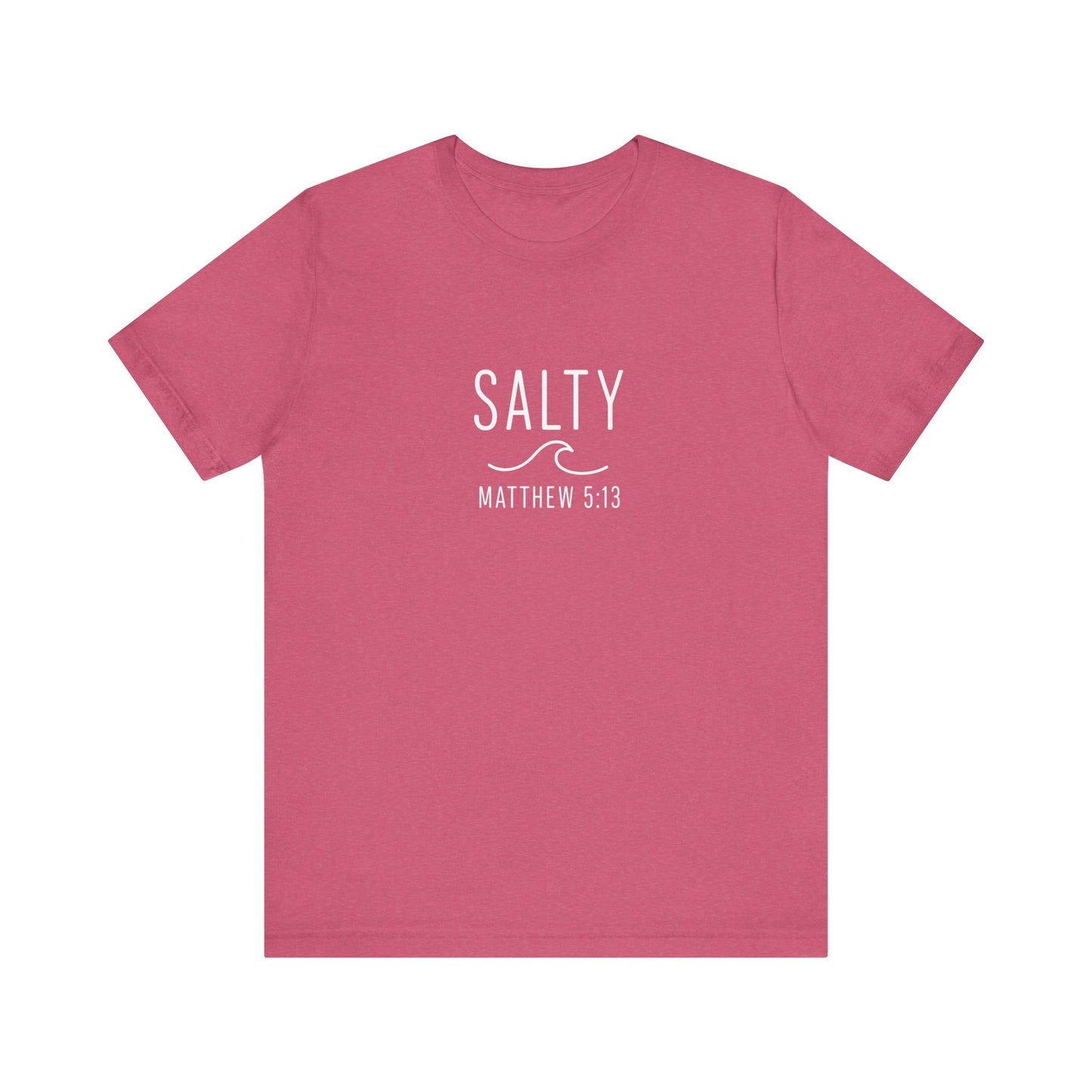 Salty Faith Tee | Unisex Jersey Short Sleeve Shirt, Inspirational Christian Apparel, Bible Verse Gift, Casual Summer Top, Faith-Based [...]