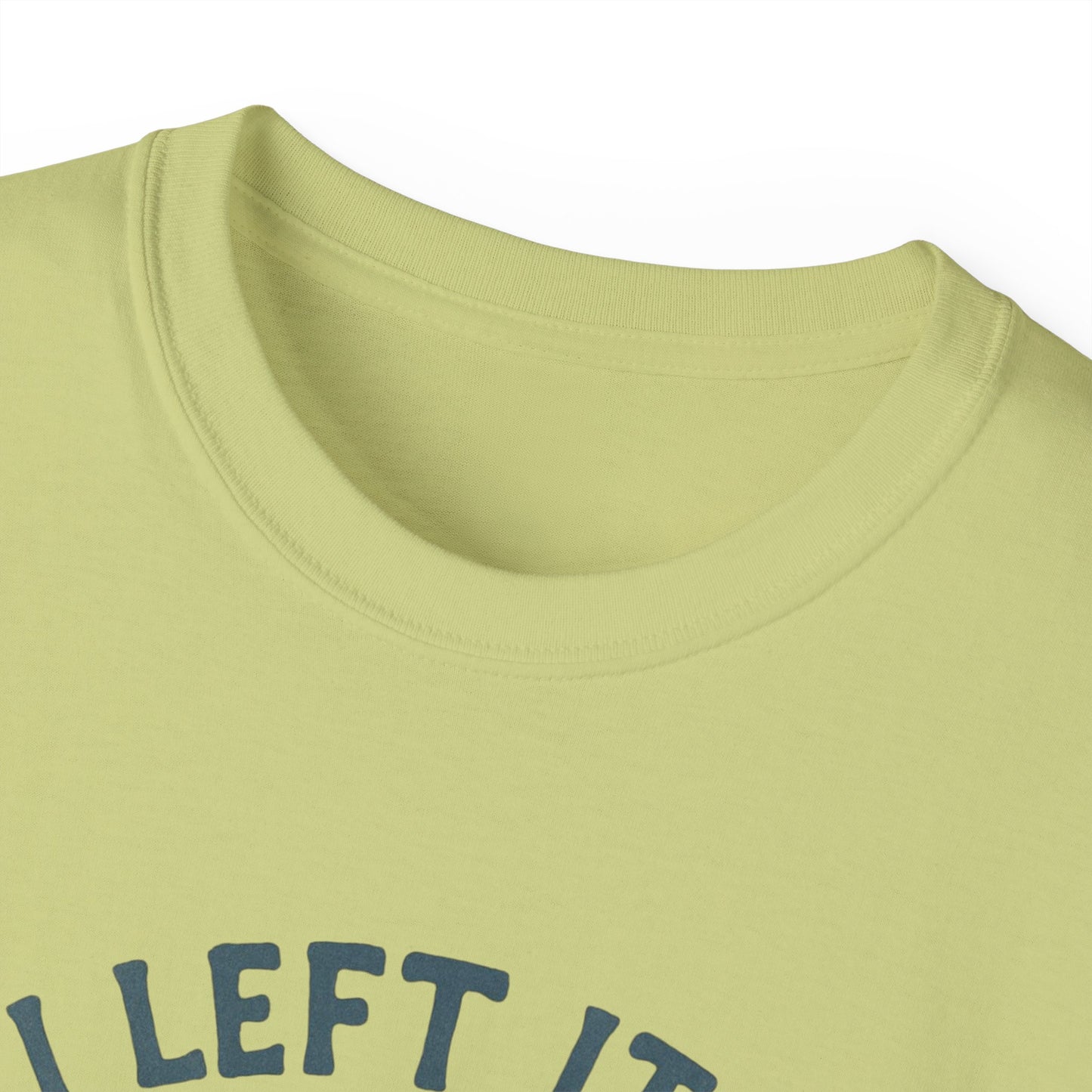 Inspirational Christian T-Shirt, I Left It in the Water Tee, Faith-Based Apparel, Unisex Cotton Top, Gift for Believers, Spiritual Wear