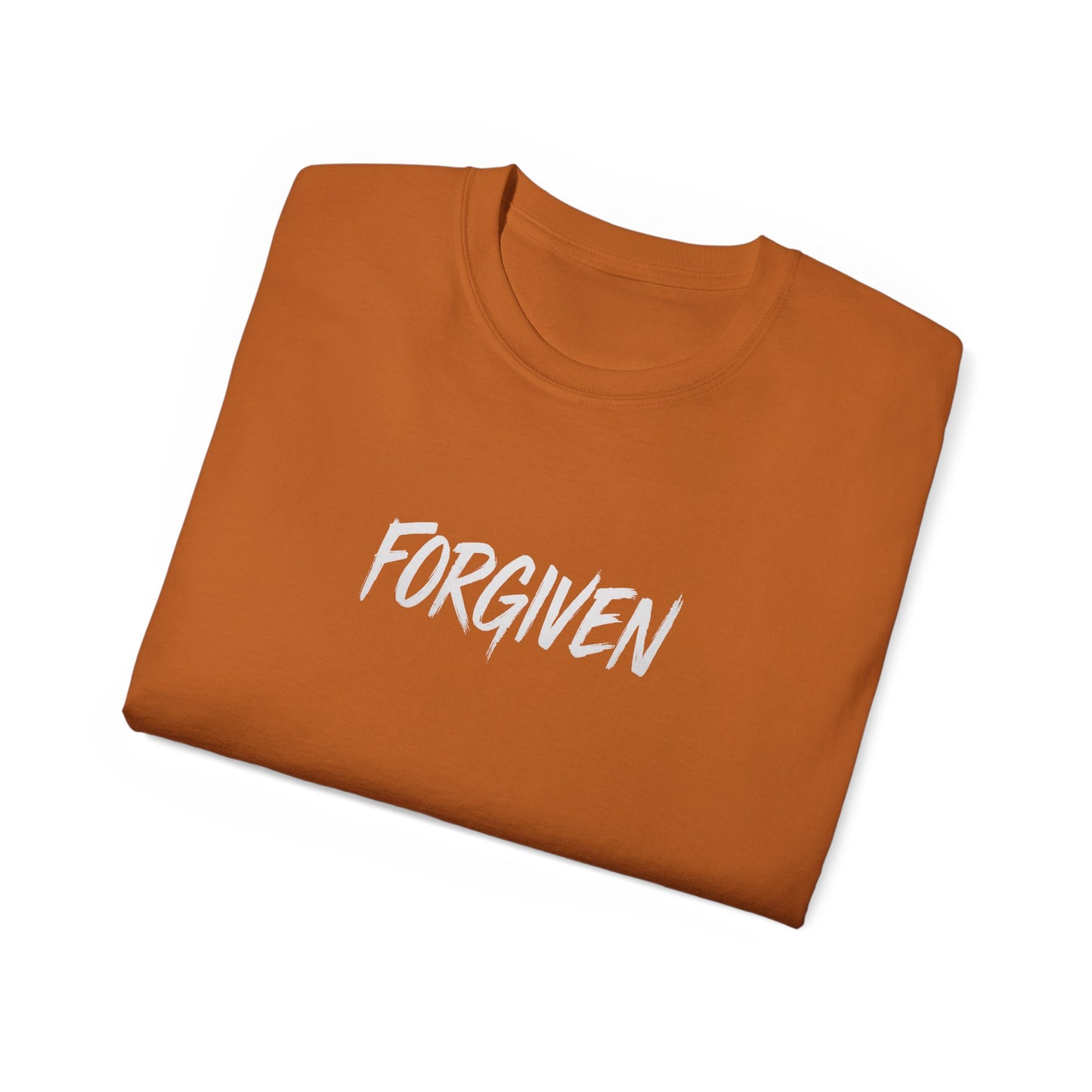Forgiven Unisex Ultra Cotton Tee - Empowering Message Shirt, Spiritual Gift, Casual Wear, Motivational Tee, Unique Present