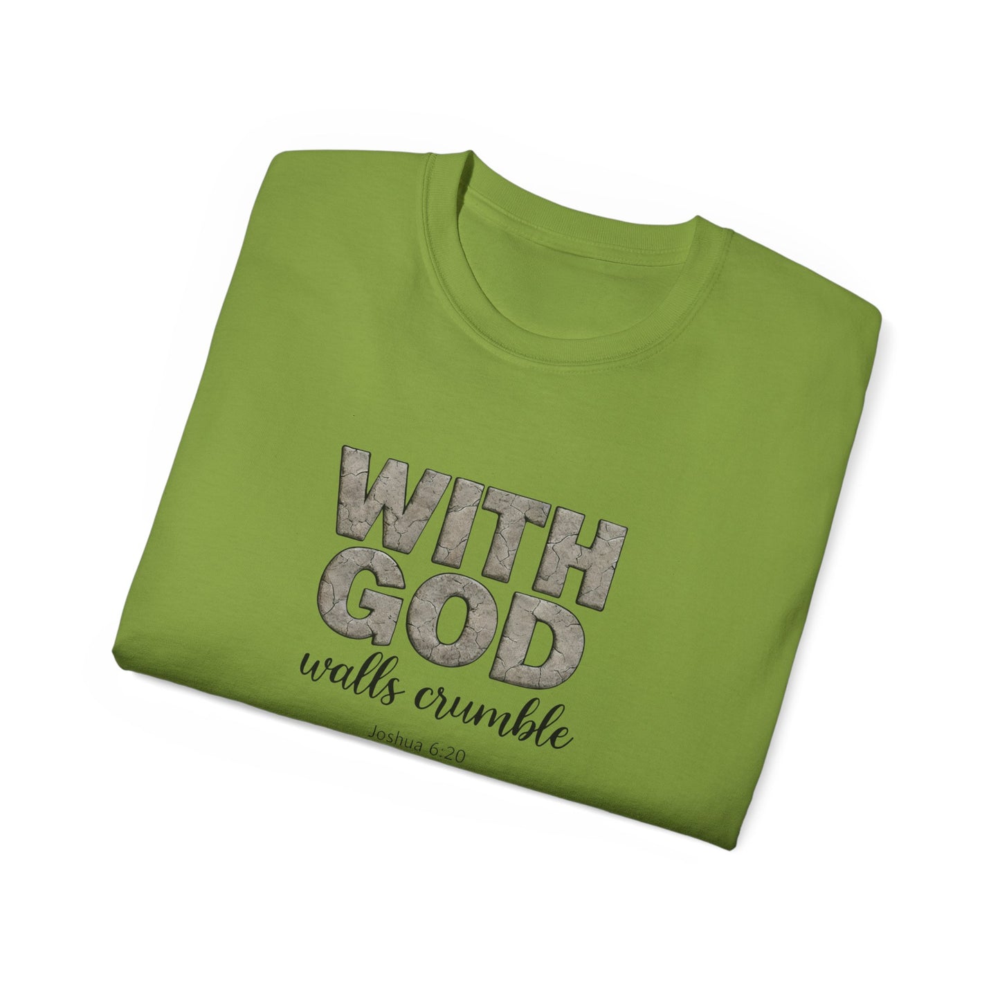 Inspirational Faith T-Shirt, Unisex Cotton Tee, Christian Apparel, Gift for Believers, Religious T-Shirt, Church Outing Shirt