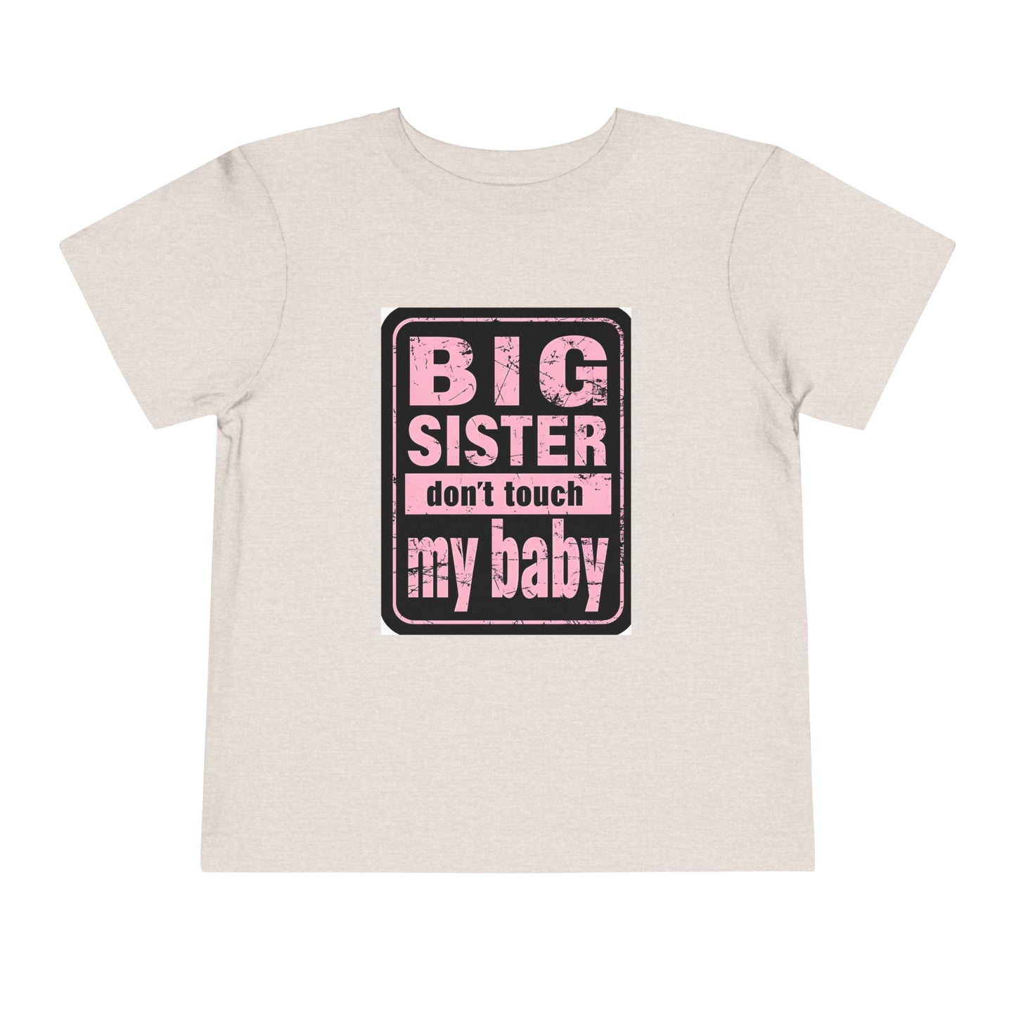 Big Sister Toddler Tee - Cute Kids Shirt, Baby Shower Gift, Sibling Announcement, Birthday Gift, Family Reunion Outfit