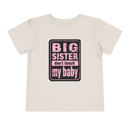 Big Sister Toddler Tee - Cute Kids Shirt, Baby Shower Gift, Sibling Announcement, Birthday Gift, Family Reunion Outfit