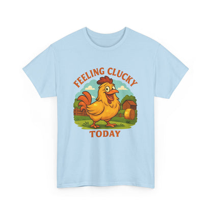 Feeling Clucky Tee, Cute Chicken Graphic Shirt, Funny Farm Animal T-Shirt, Gifts for Chicken Lovers, Casual Humor Apparel, Spring [...]