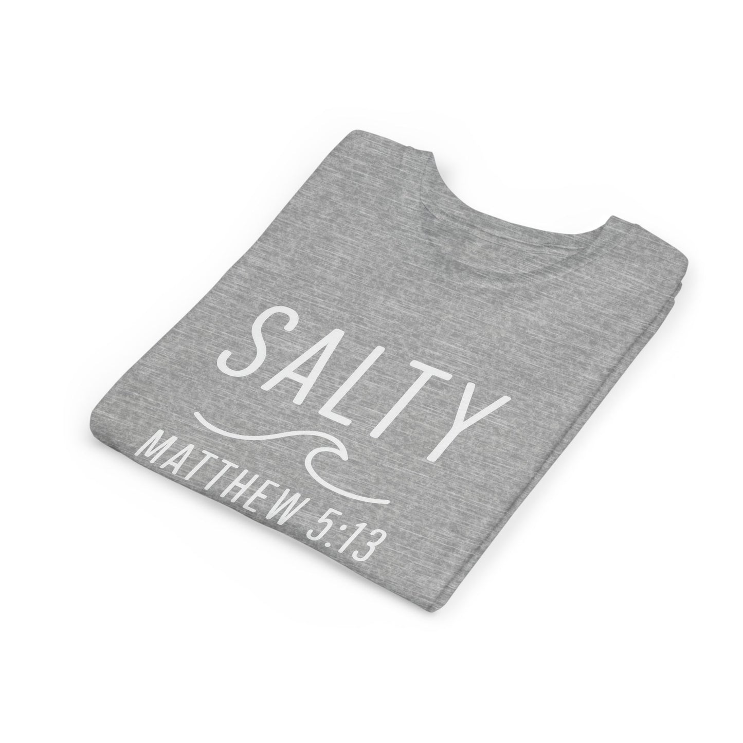 Salty Youth Tee - Spiritual, Fun, Summer Vibe, Perfect for Beach Days, Gifts, and Faith Celebrations