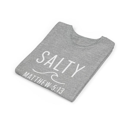 Salty Youth Tee - Spiritual, Fun, Summer Vibe, Perfect for Beach Days, Gifts, and Faith Celebrations
