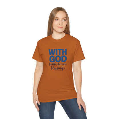 Inspirational Faith T-Shirt, Unisex Ultra Cotton Tee, Christian Apparel, Religious Gift, Uplifting Quote Shirt, Everyday Wear