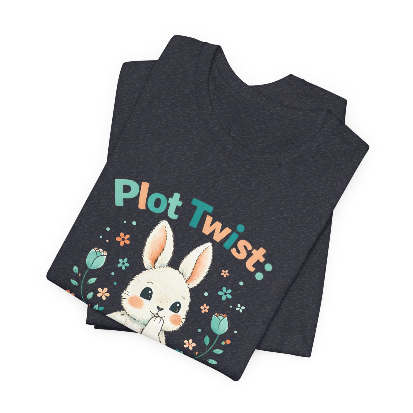 Easter Bunny 'Plot Twist: Jesus Won' Graphic Tee