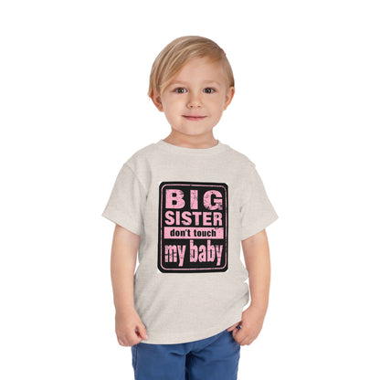 Big Sister Toddler Tee - Cute Kids Shirt, Baby Shower Gift, Sibling Announcement, Birthday Gift, Family Reunion Outfit