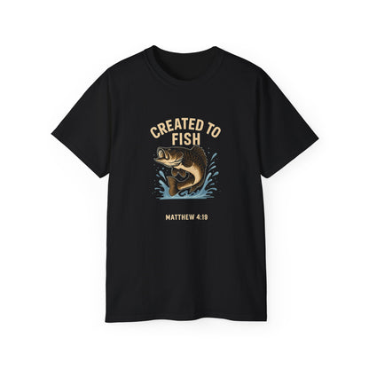 Fishing Inspired Unisex Tee, Perfect Gift for Anglers, Outdoor Lovers, and Dads, Great for Birthdays and Father’s Day, Created to Fish [...]