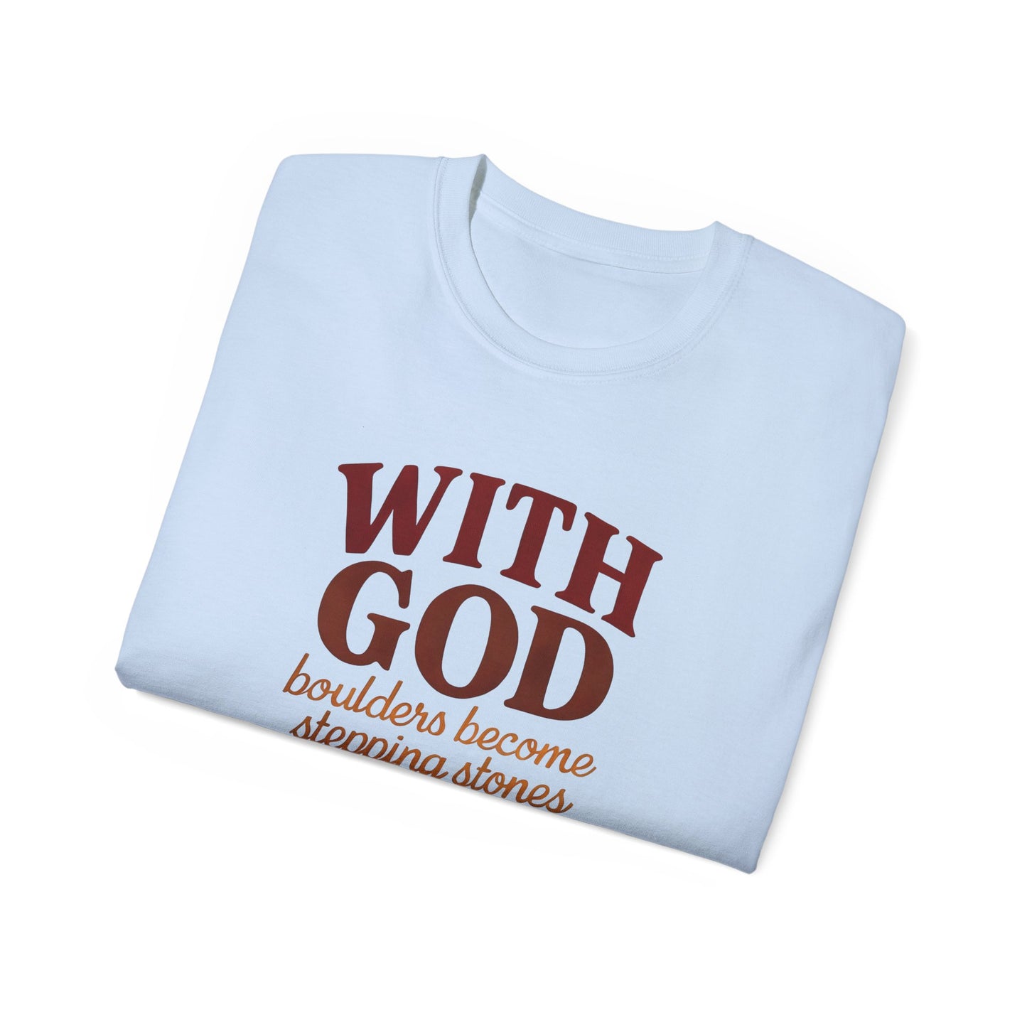 Faith-Inspired Unisex Tee, Inspirational T-Shirt, Spiritual Gift, Bible Verse Apparel, Christian Clothing, Everyday Wear