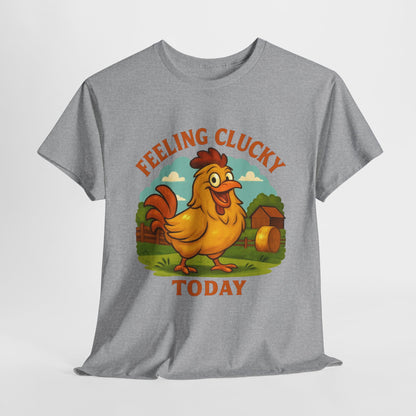 Feeling Clucky Tee, Cute Chicken Graphic Shirt, Funny Farm Animal T-Shirt, Gifts for Chicken Lovers, Casual Humor Apparel, Spring [...]