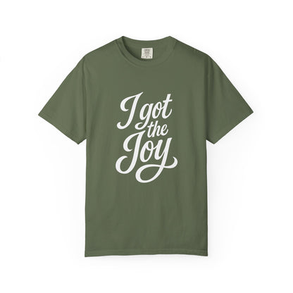 Joyful Unisex Garment-Dyed T-Shirt, Colorful Positive Vibe Tee, Perfect for Casual Wear, Gifts for Friends, Summer Celebrations, [...]