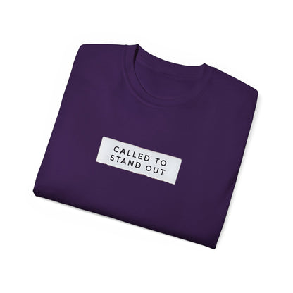 Unisex Motivational Quote Tee: Called to Stand Out - Casual Gift, Trendy Apparel, Everyday Wear, Inspirational T-Shirt, Self-Expression Top
