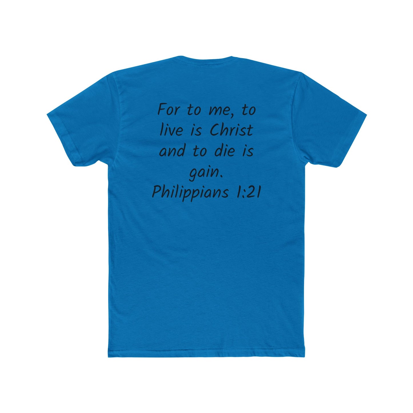 Inspirational Christian Crew Tee, Faith T-Shirt, Bible Verse Shirt, Gift for Believers, Casual Everyday Wear