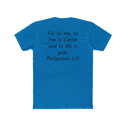 Inspirational Christian Crew Tee, Faith T-Shirt, Bible Verse Shirt, Gift for Believers, Casual Everyday Wear