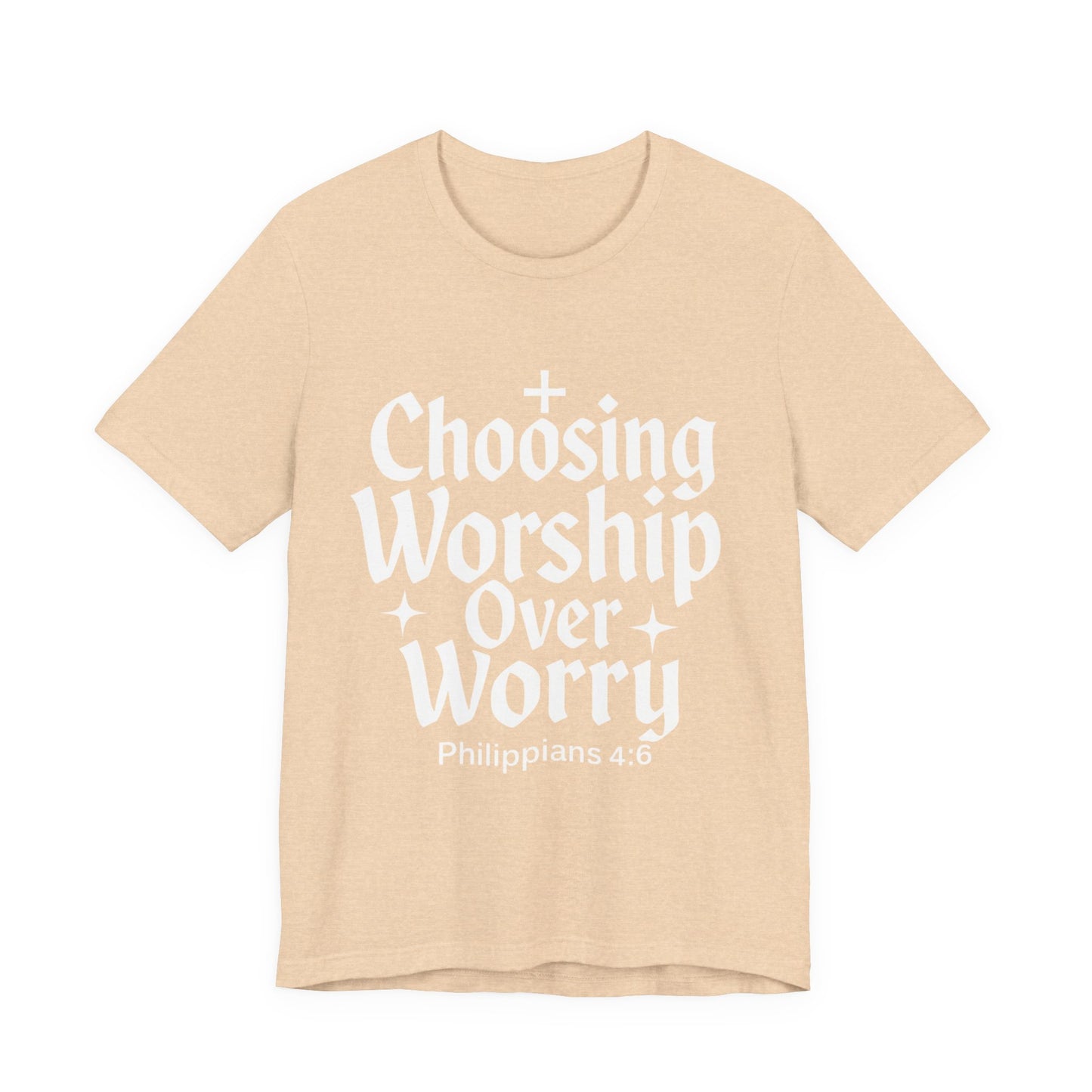 Faith-Inspired Unisex Tee: Choosing Worship Over Worry, Christian Apparel, Inspirational Gift, Spiritual T-Shirt, Everyday Wear, Gift [...]