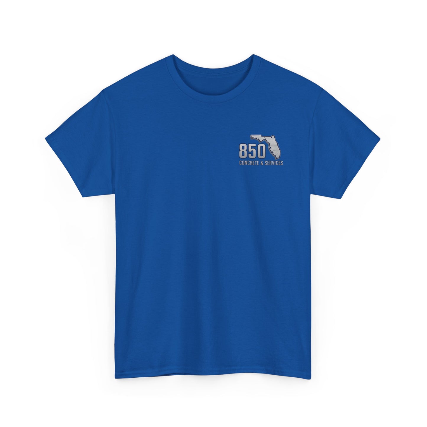 Custom Unisex Heavy Cotton Tee with Business Logo, Perfect for Workwear, Gift for Contractors, Promotional Use, Branding, Florida Services