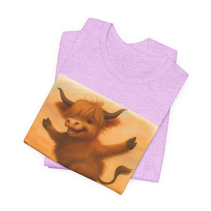 Joyful Heifer Unisex Tee - Perfect for Cow Lovers, Farm Life, Everyday Wear, Gifts, and Celebrations!