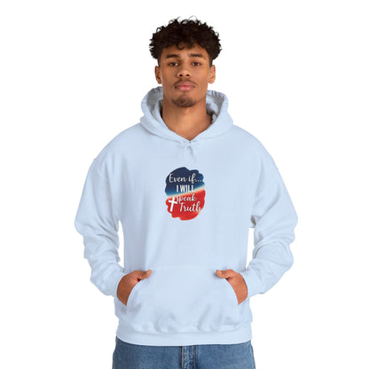 Inspirational Unisex Hoodie - Spread Truth Design, Cozy Sweatshirt for Everyday Wear, Faith-Based Gift, Motivational Apparel