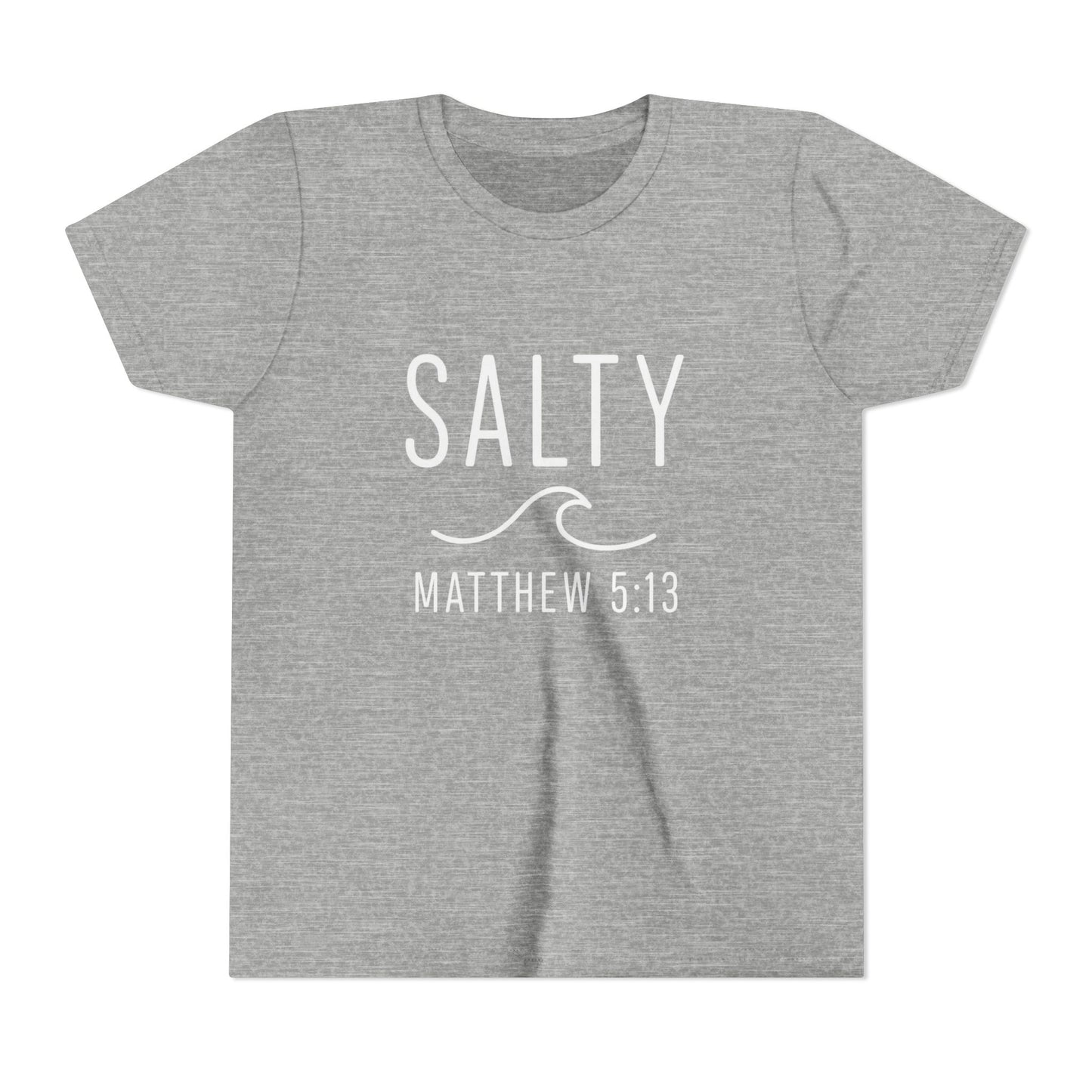 Salty Youth Tee - Spiritual, Fun, Summer Vibe, Perfect for Beach Days, Gifts, and Faith Celebrations