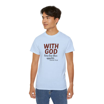 Faith-Inspired Unisex T-Shirt | Inspiring Apparel for Spiritual Growth, Christian Gifts, Inspirational Quotes, Bible Verses, Casual Wear