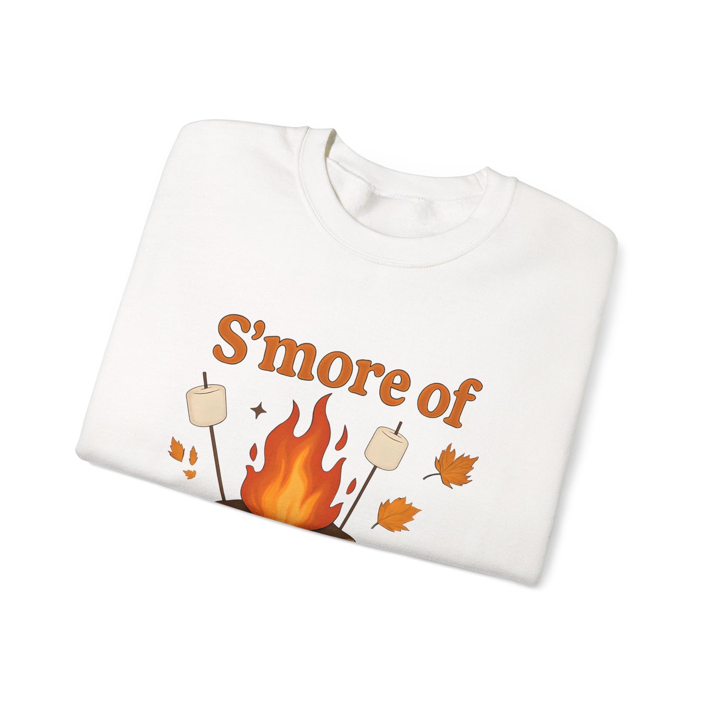 Cozy Autumn Crewneck Sweatshirt - S'more of Jesus, Fall Fashion, Religious Gift, Christian Apparel, Harvest Celebration, Thanksgiving